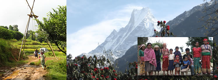 山ガール、山ボーイ推奨企画！！　ヒマラヤ山脈の麓の村を訪ねる旅　ネパール里山ハイキング