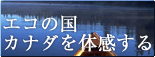 エコの国カナダを体感する